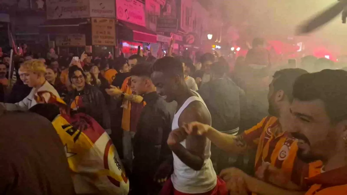 Bartın\'da Galatasaray Coşkusu