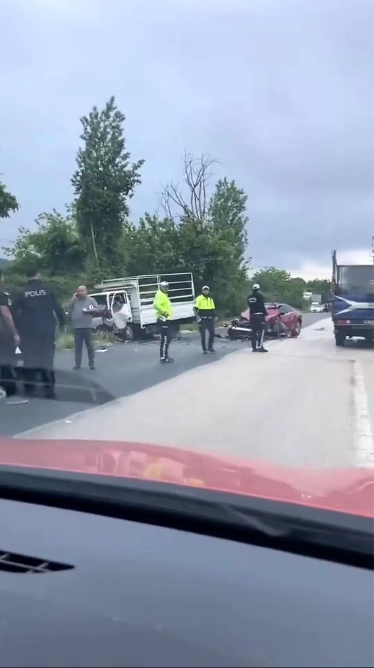 Bursa\'da Yağışlı Hava Kazaya Neden Oldu