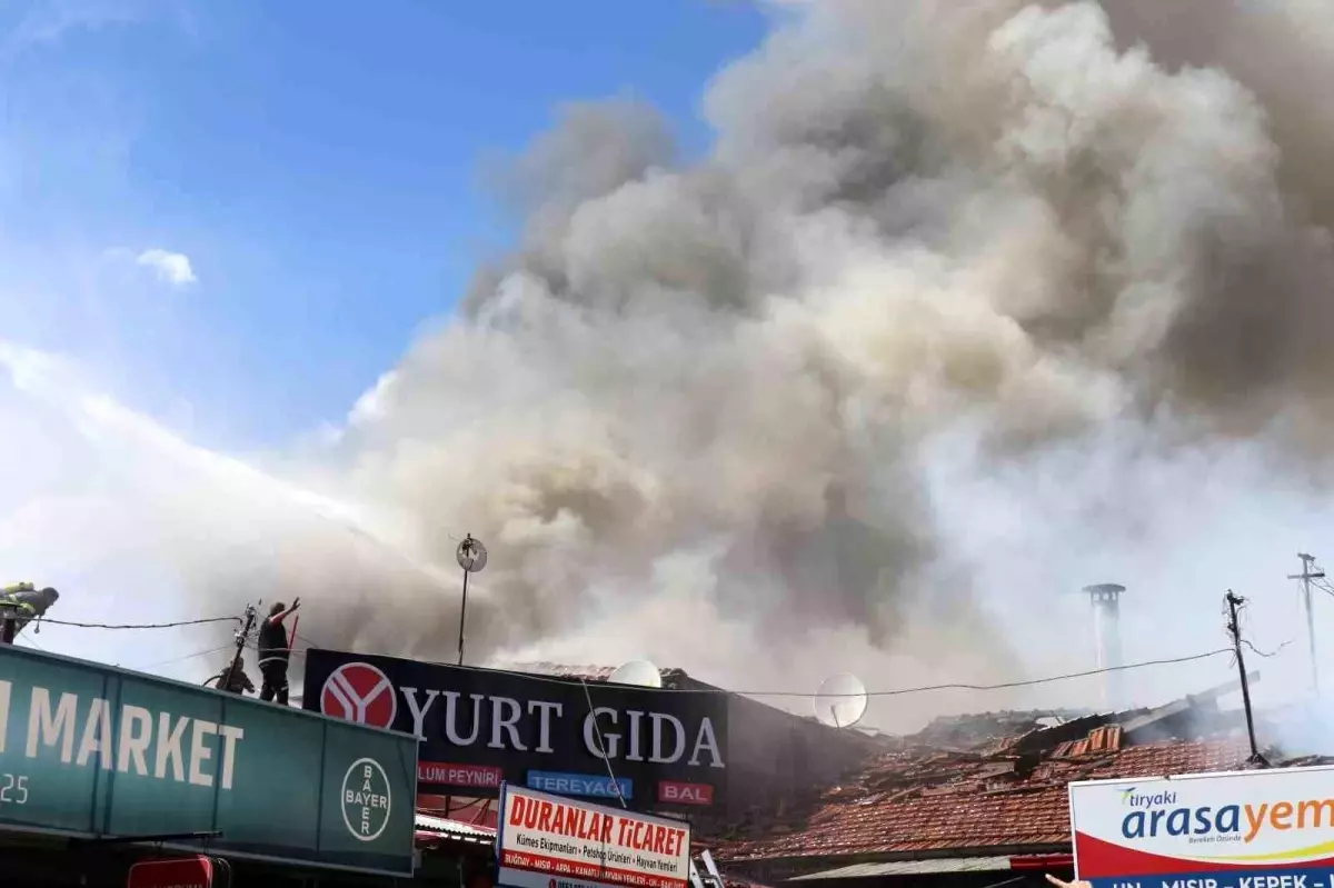 Erzincan\'da Yangın Kontrol Altında