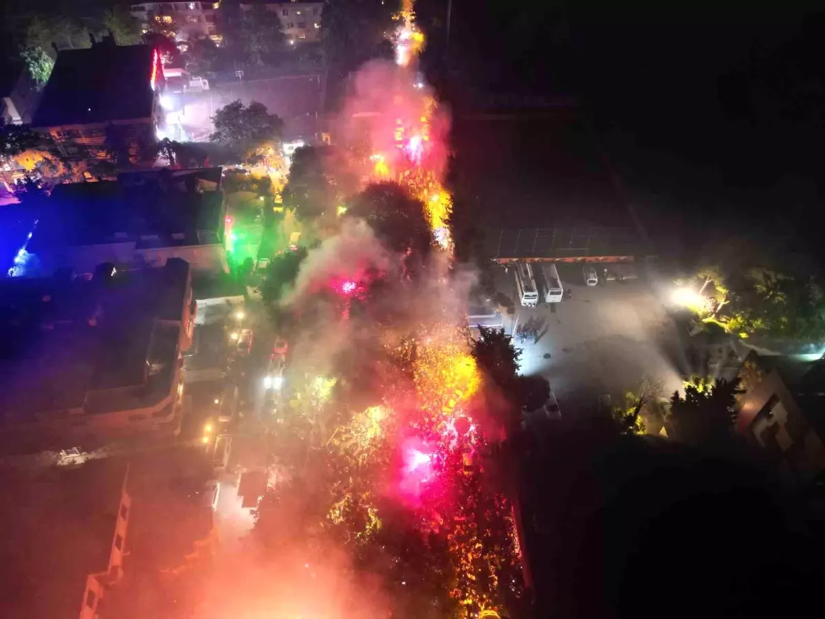 Galatasaray 24. Şampiyonluğunu Kutladı