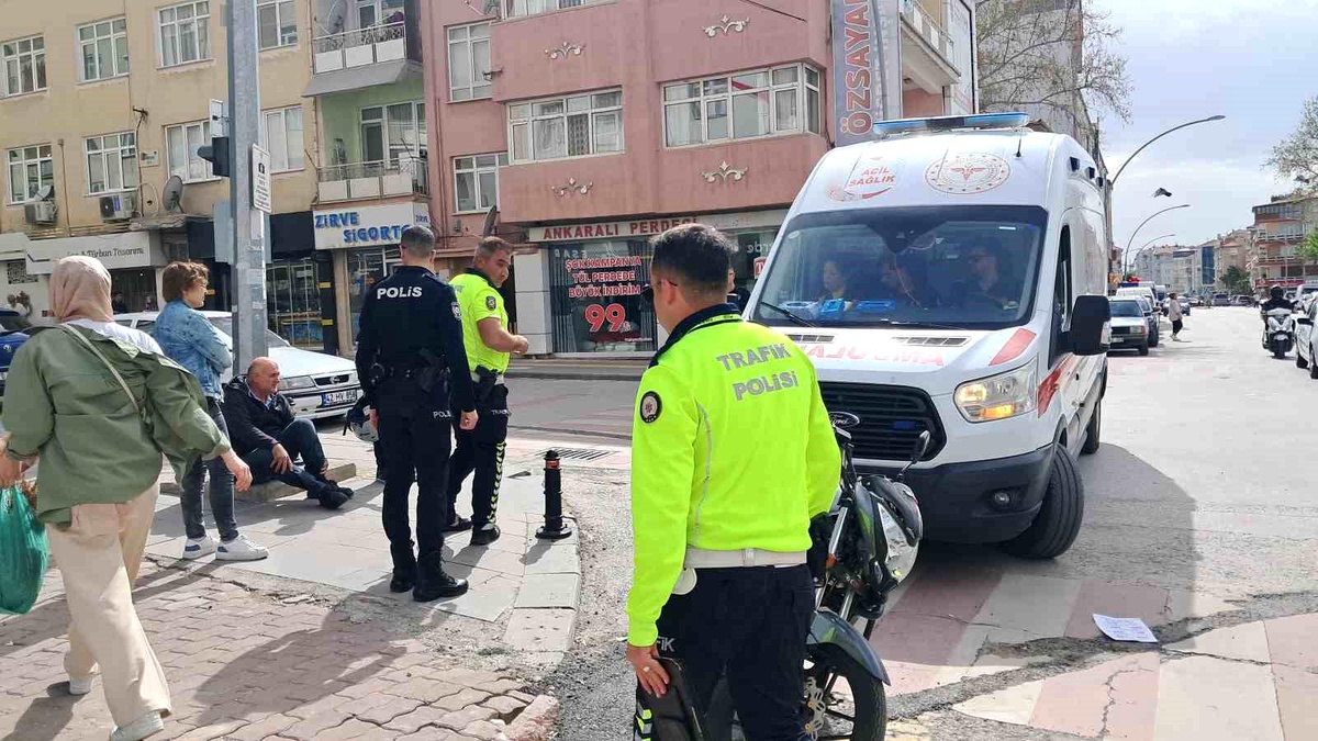 Karaman\'da Motosiklet-Cip Kazası