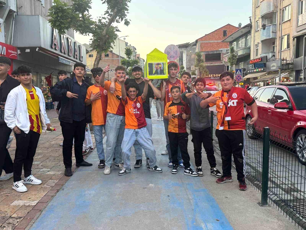 Galatasaray Zonguldak\'ta Şampiyonluğunu Kutladı