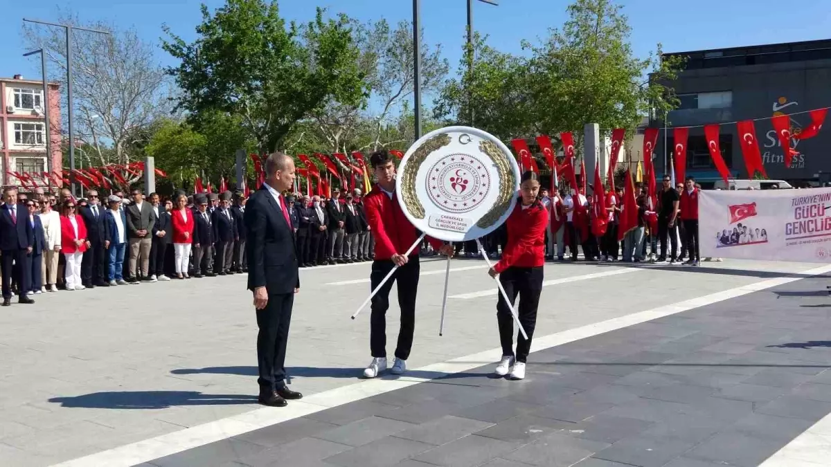 Çanakkale\'de 19 Mayıs Bayramı Coşkuyla Kutlandı