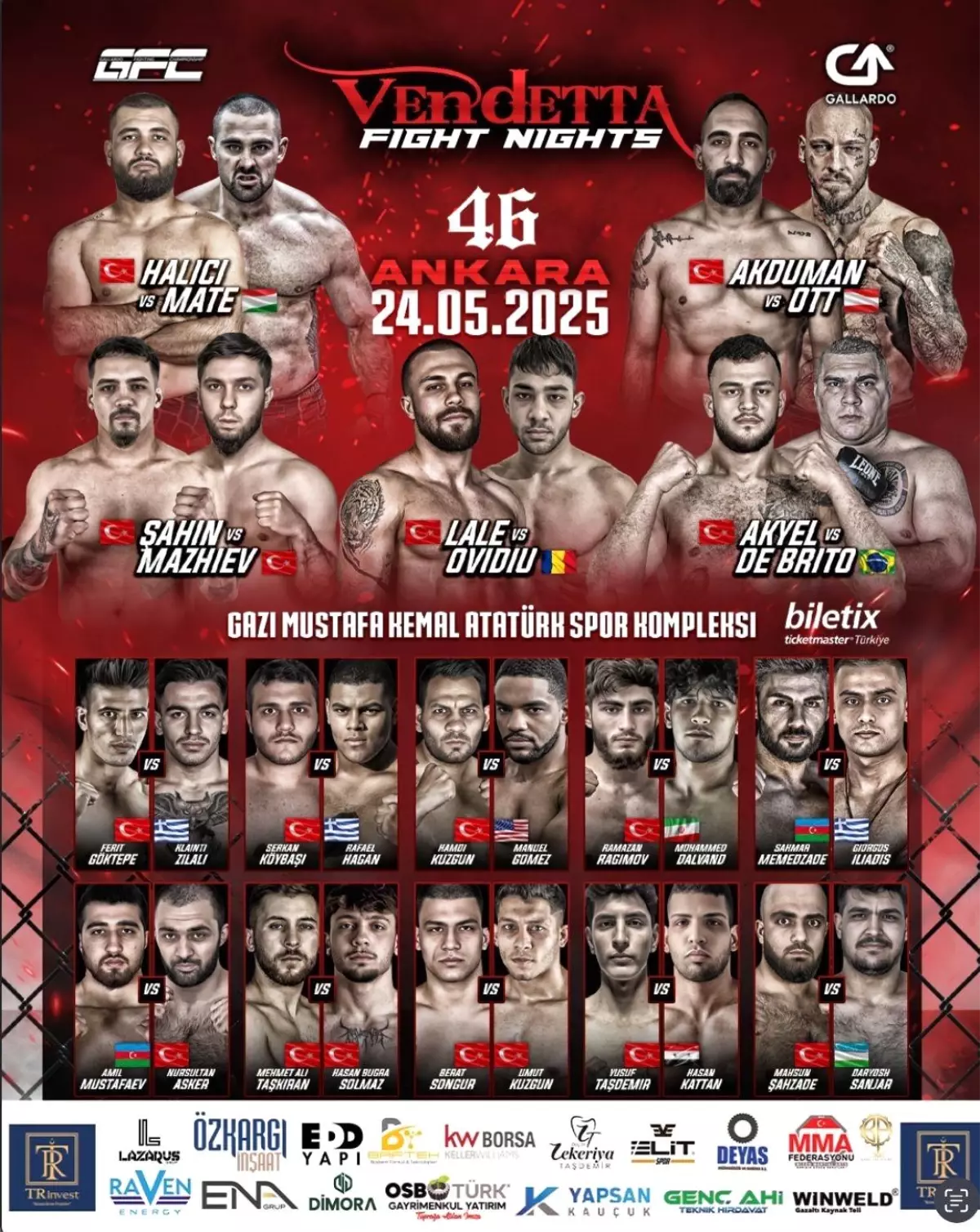 MMA Turnuvası Ankara\'da!