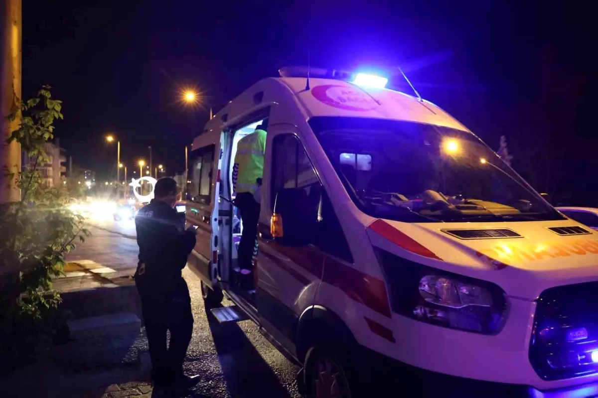 Alkollü Sürücü Kaza Yaptı