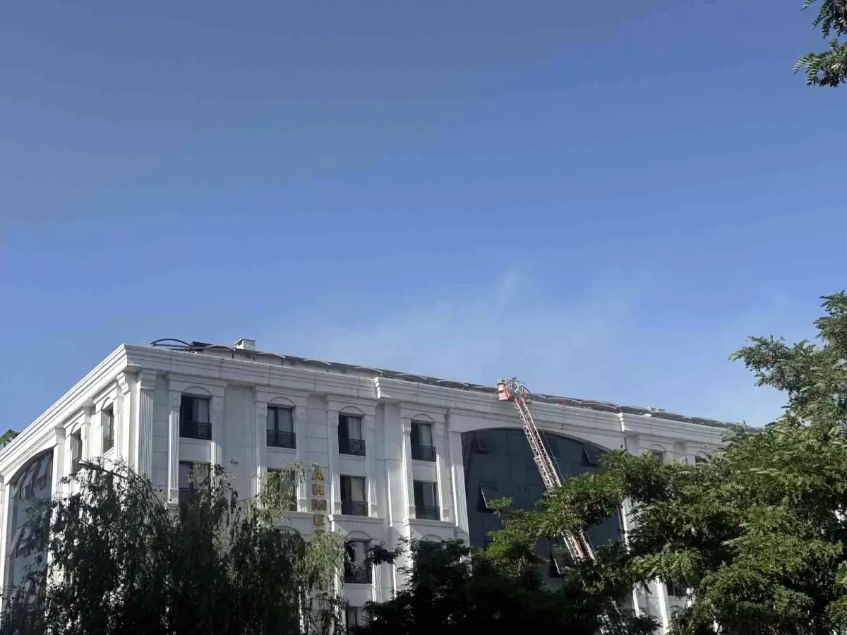 Iğdır\'da Kız Yurdunda Yangın