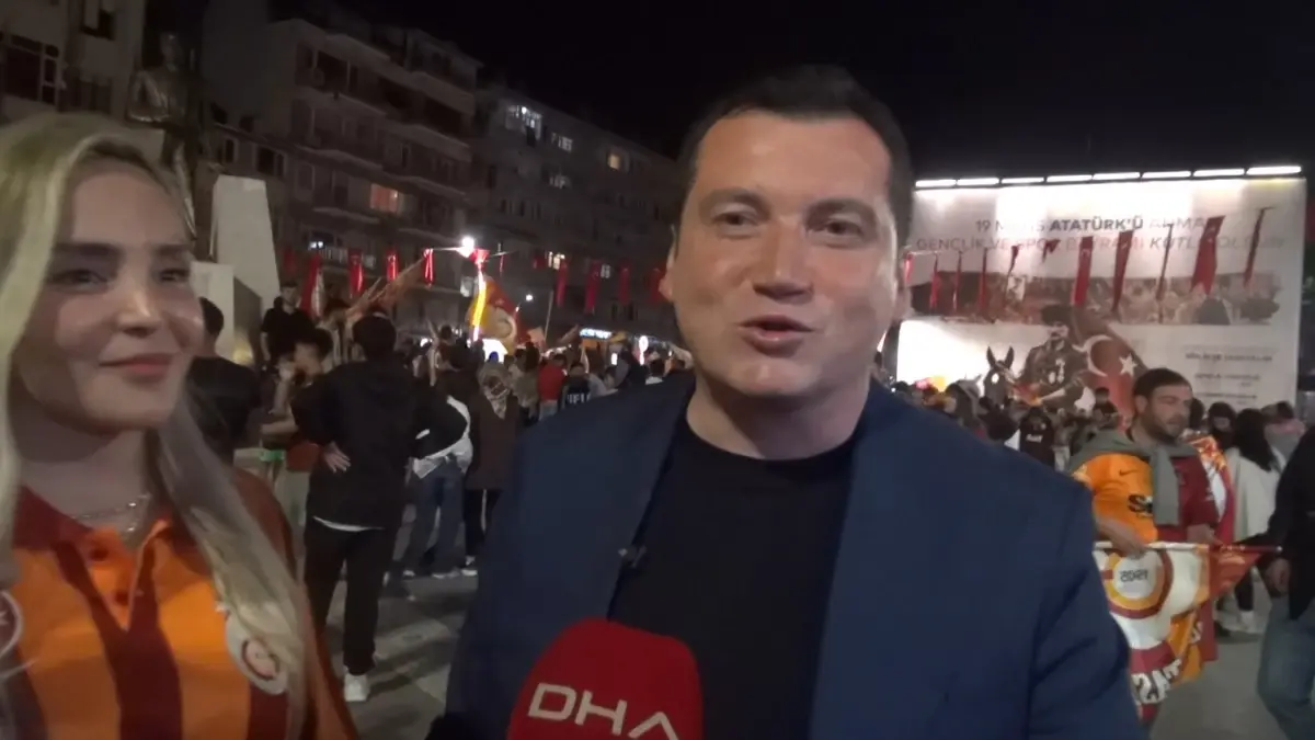 Galatasaray Şampiyonluğu Kutladı