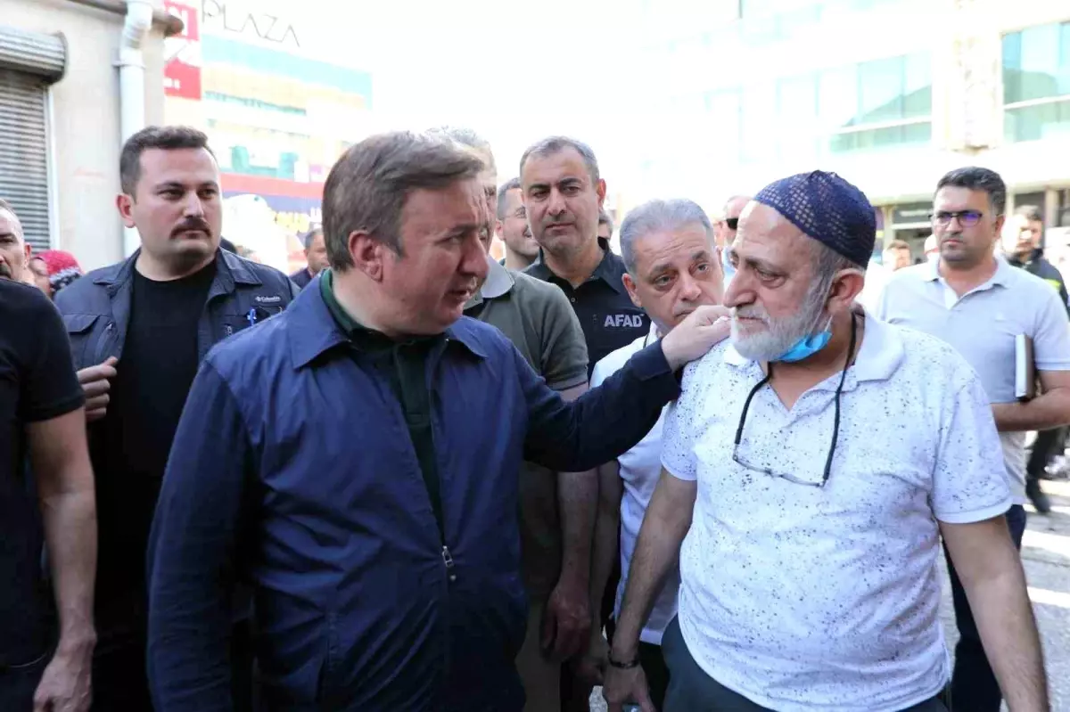 Erzincan\'da Yangın Zarar Tespiti Başladı