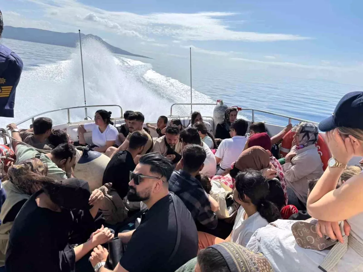 Bodrum\'da 95 Düzensiz Göçmen Yakalandı