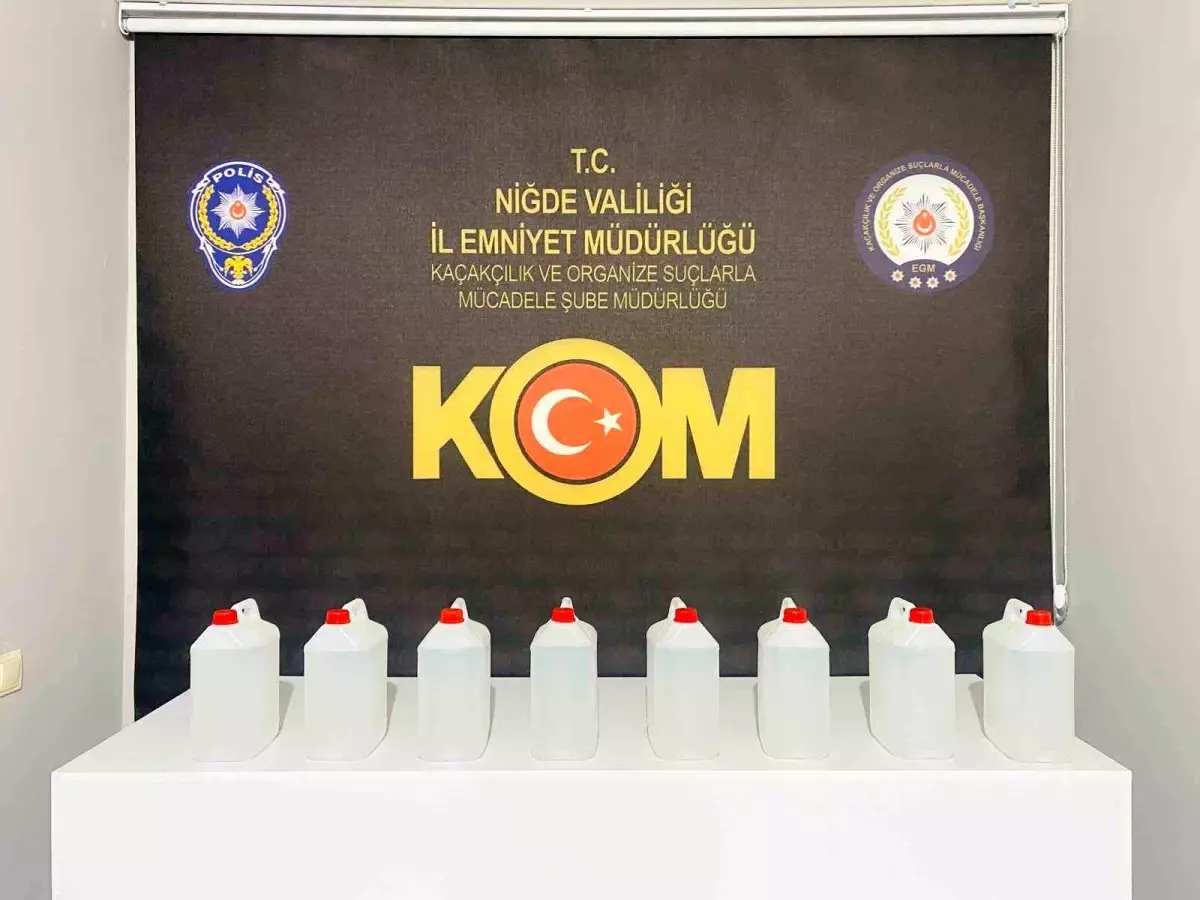 Niğde\'de Kaçakçılık Operasyonu: 4 Gözaltı