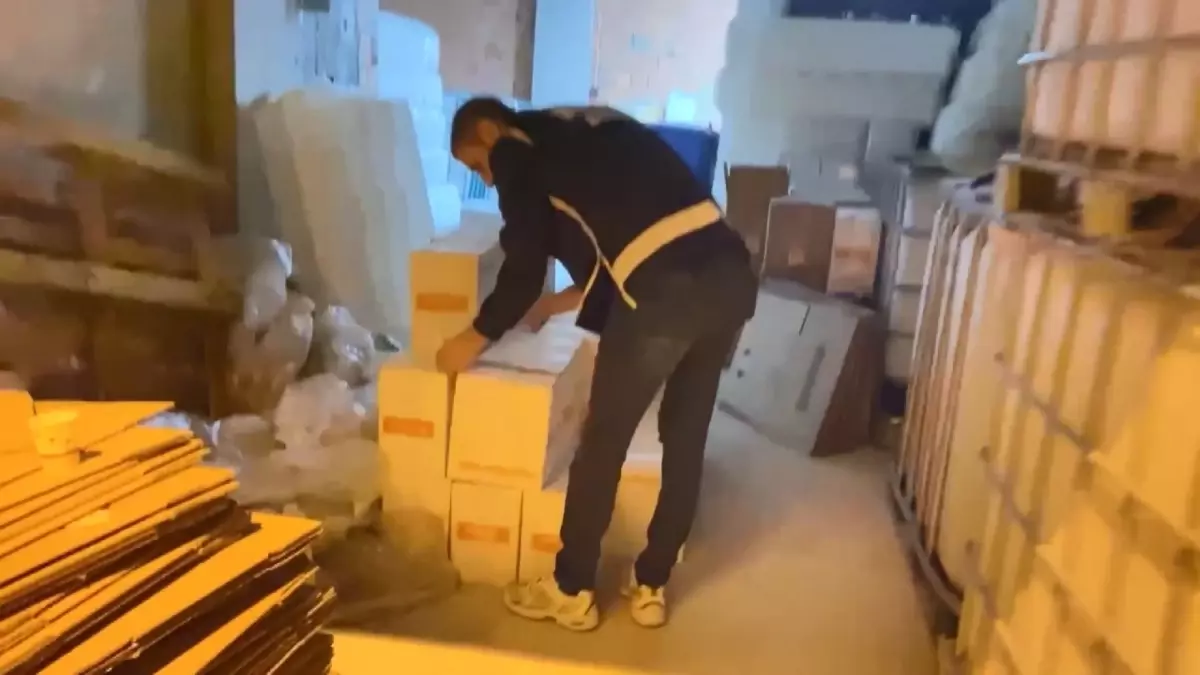 Bursa\'da Kaçak Etil Alkol Operasyonu