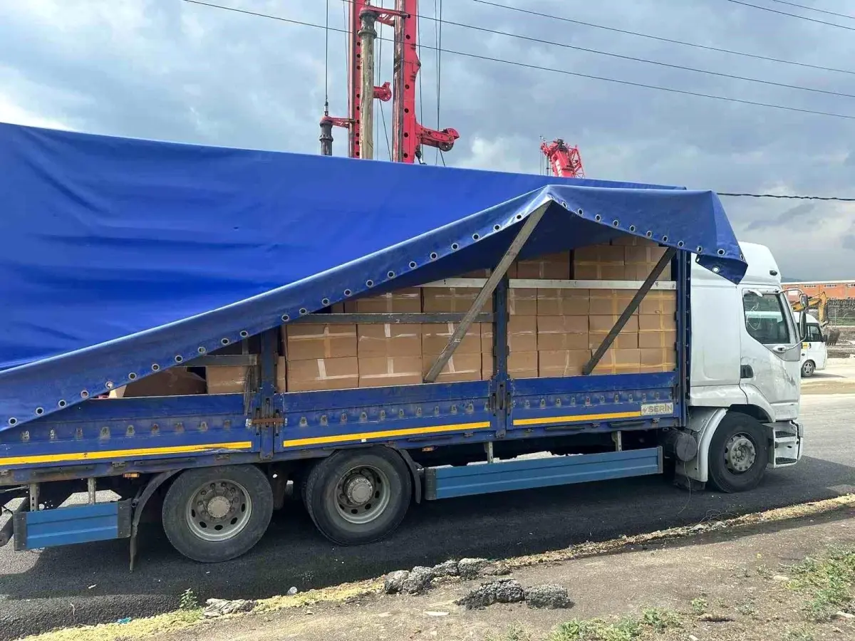 Bursa\'da Kaçak Alkol ve Tütün Operasyonu