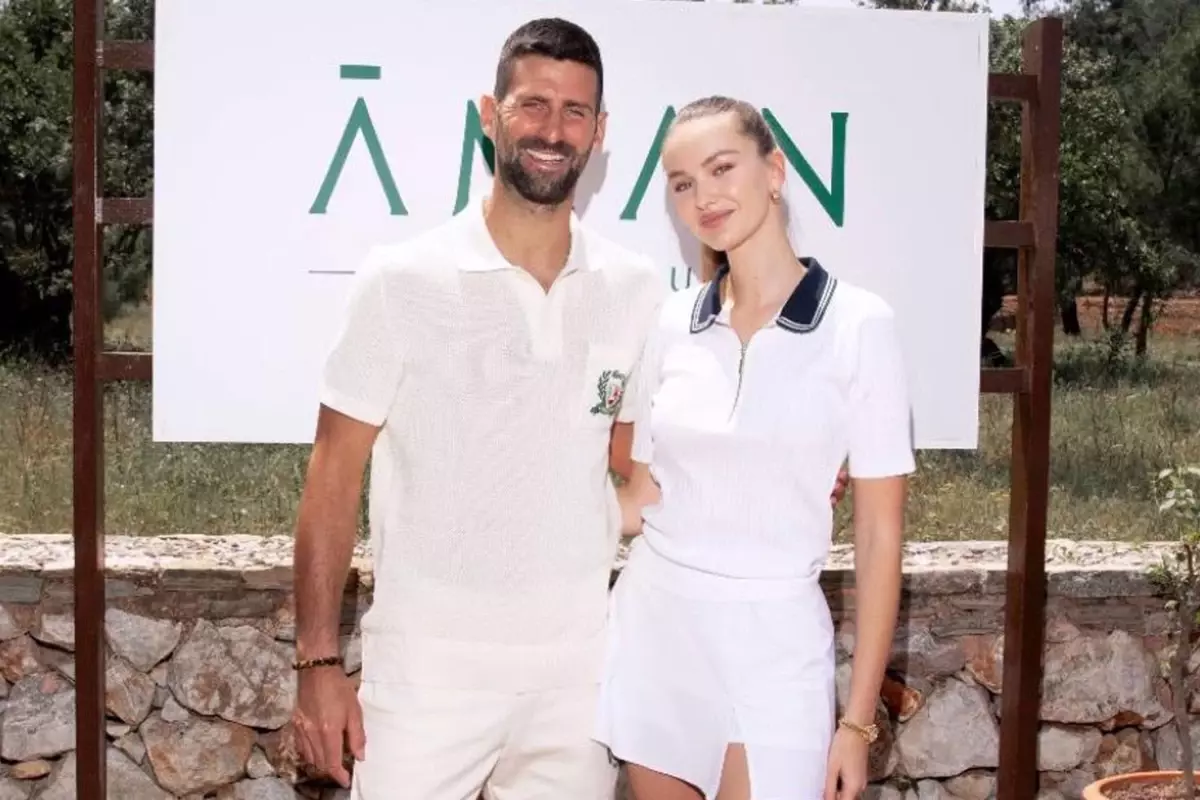 Dünyaca ünlü tenisçi Novak Djokovic, Hollywood yıldızı Redmane ile Bodrum\'da