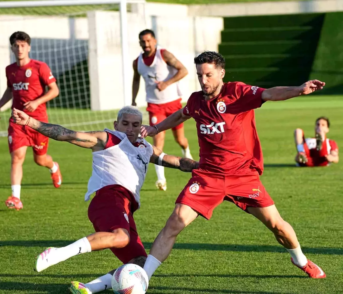 Galatasaray Göztepe Maçına Hazırlık Başladı