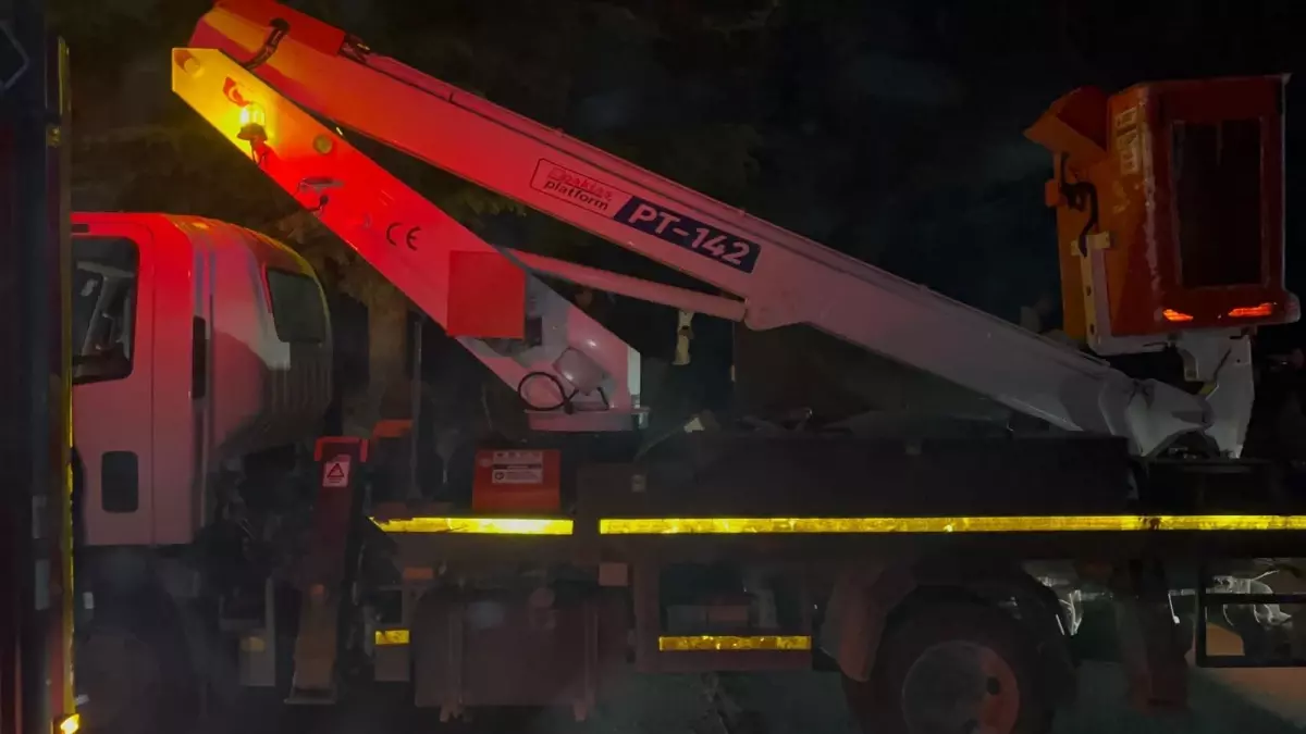 Nevşehir\'de Trafo Yangını