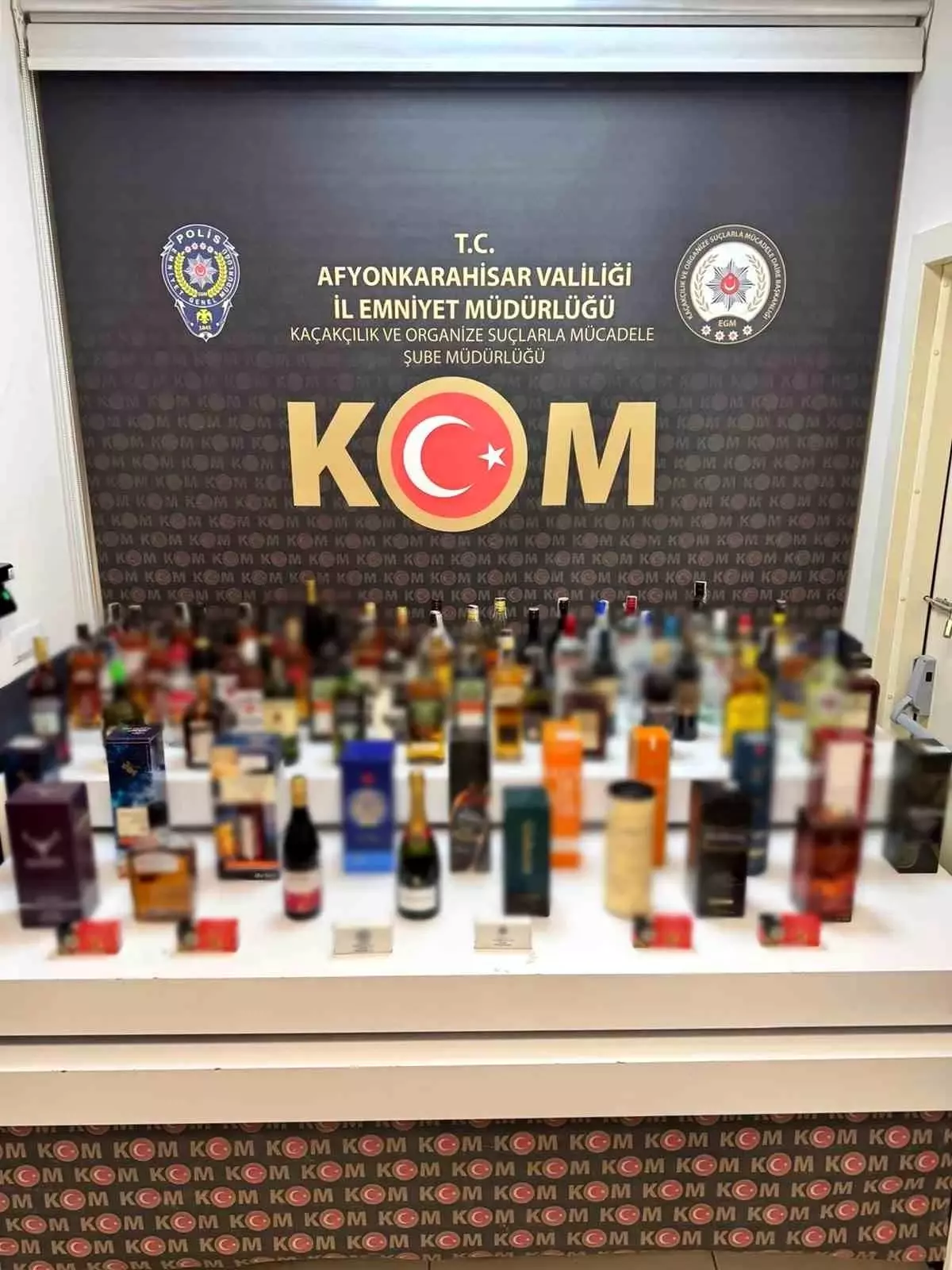 Afyonkarahisar\'da Kaçak İçki Baskını