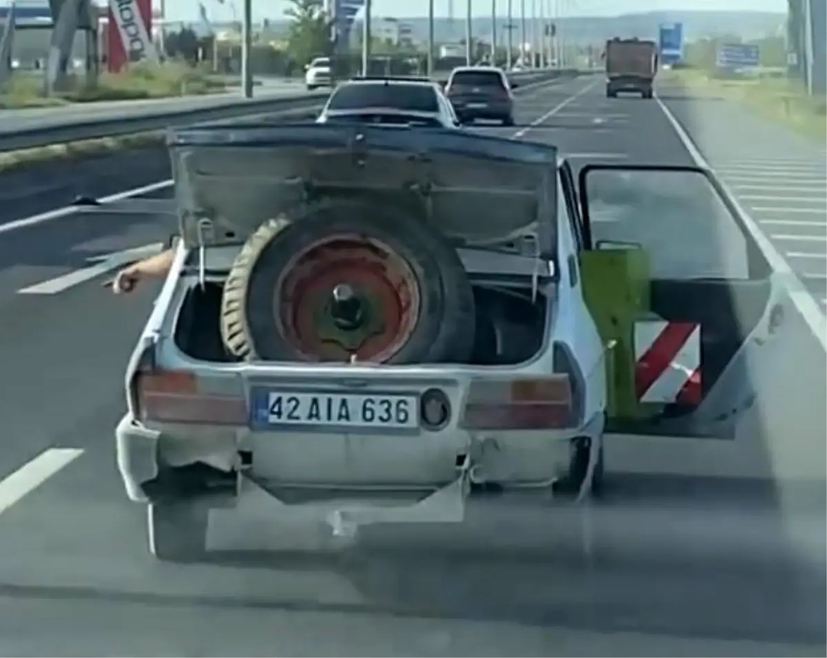 Aksaray\'da Tehlikeli Sürüş