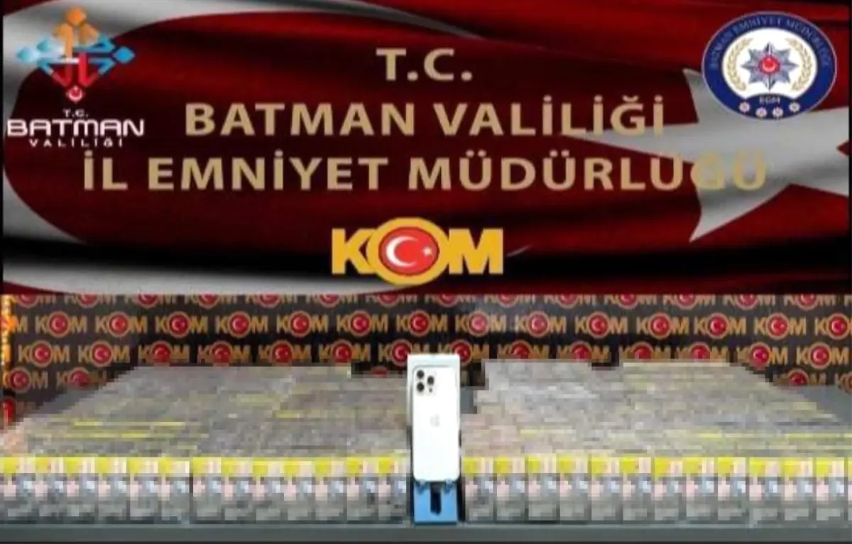 Batman\'da Kaçakçılık Operasyonu