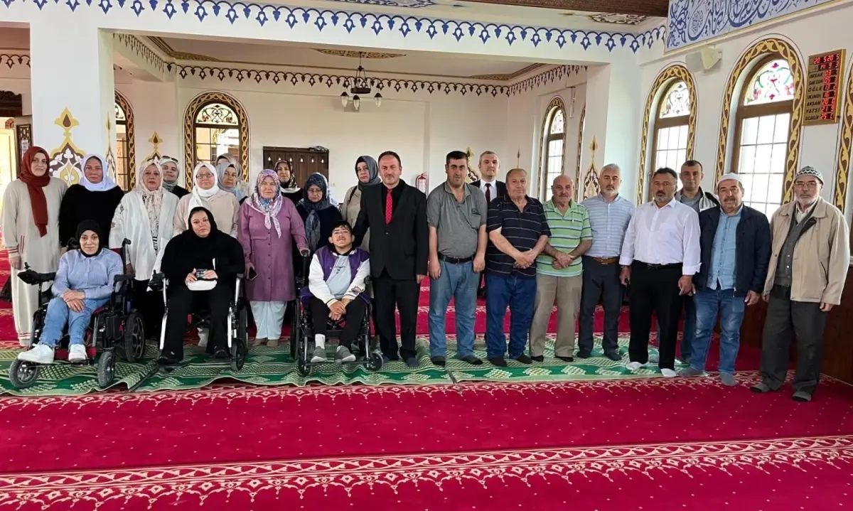 Bilecik’te Engelli bireyler için Cami Buluşması