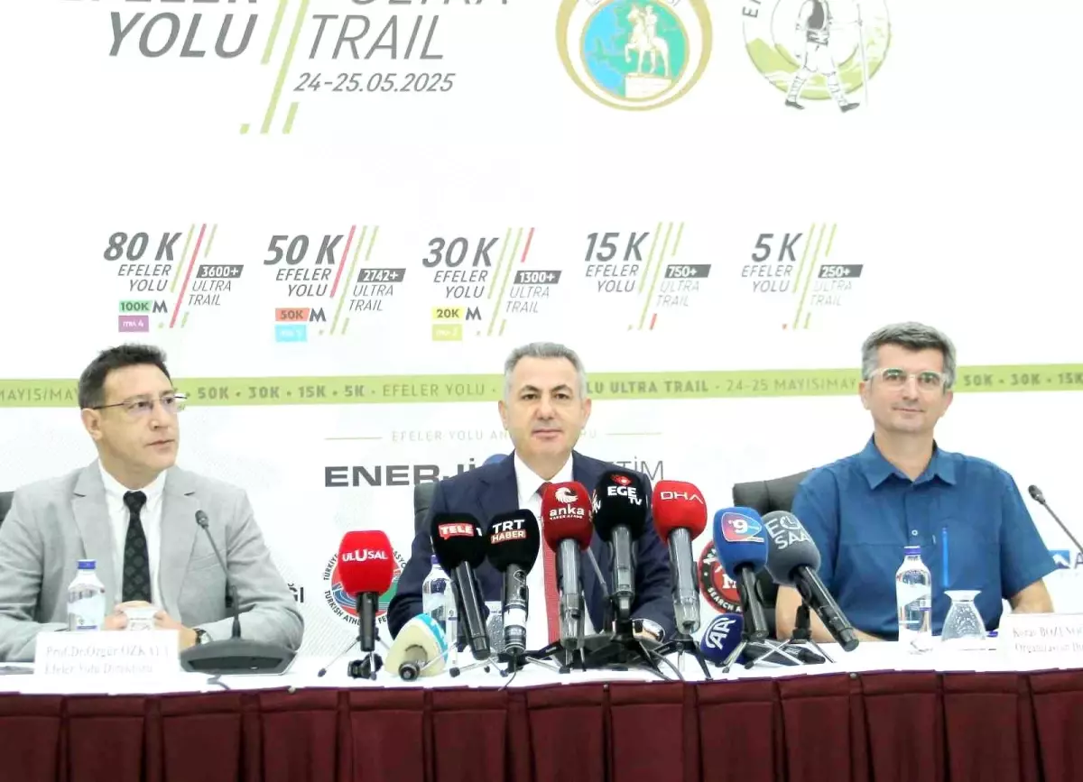 Efeler Yolu Ultra Trail Başlıyor