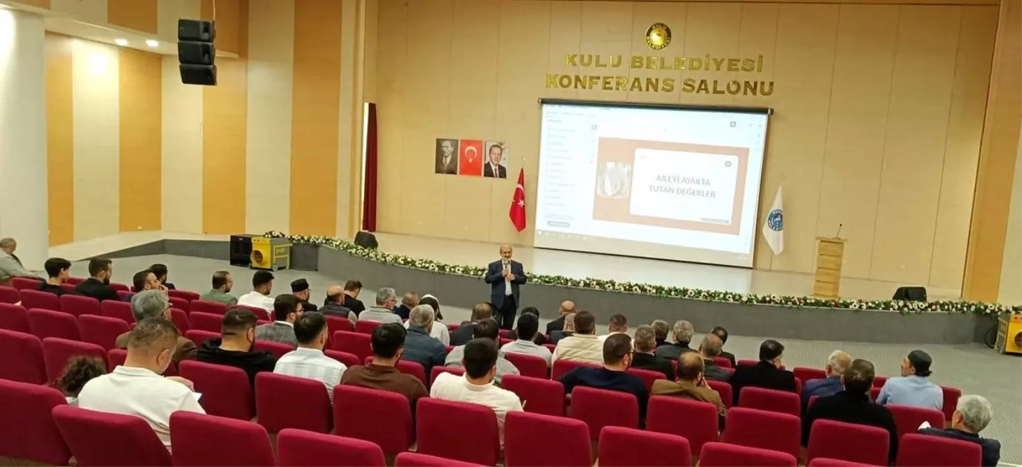 Kulu\'da Din Görevlilerine \'Değerleriyle Güçlü Ailem\' Semineri