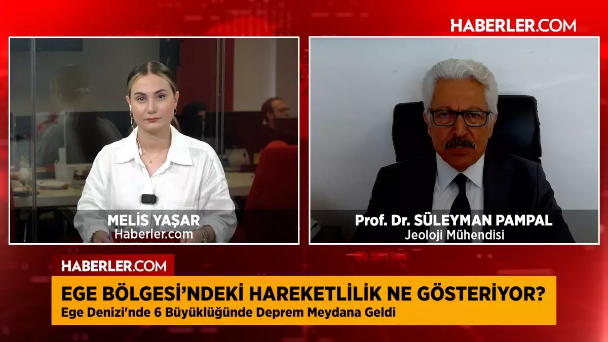 Prof. Dr. Süleyman Pampal: Ege\'deki depremler ve volkanizma birbiriyle ilişkili