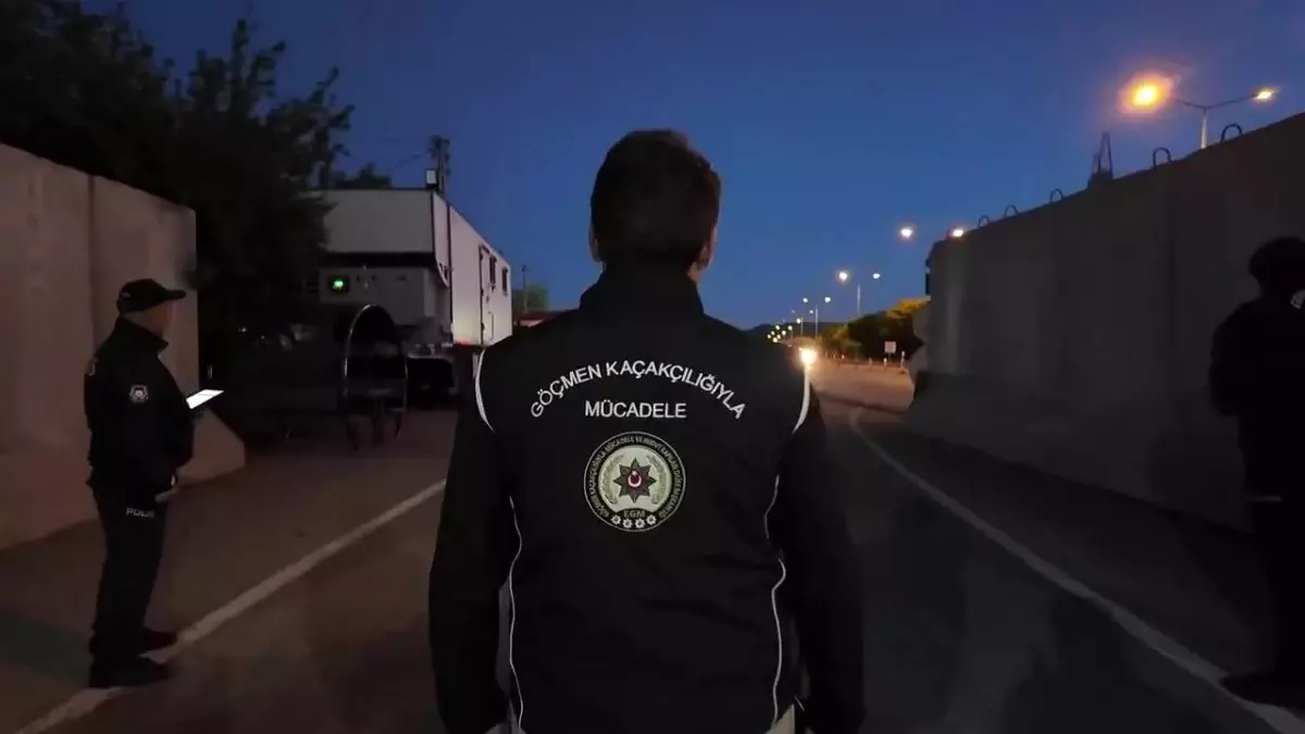 Bingöl\'de Göçmen Kaçakçılığına Karşı Huzur Uygulaması