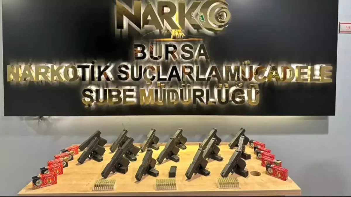 Bursa\'da Uyuşturucu Operasyonları: 540 Tutuklama