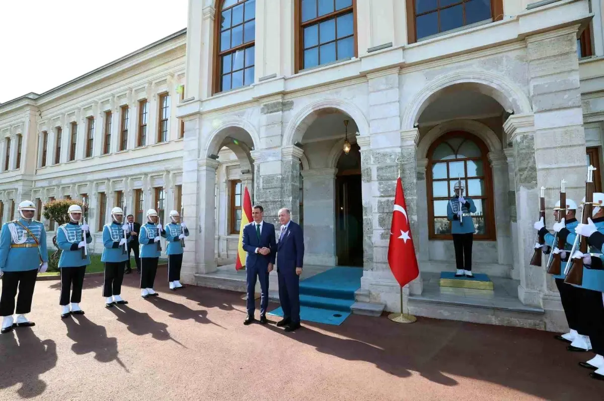 Cumhurbaşkanı Erdoğan, İspanya Başbakanı Pedro Sanchez\'i kabul etti