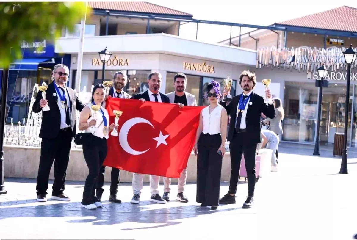 Malatyalı Kuaför Şampiyonada İkincilik Elde Etti