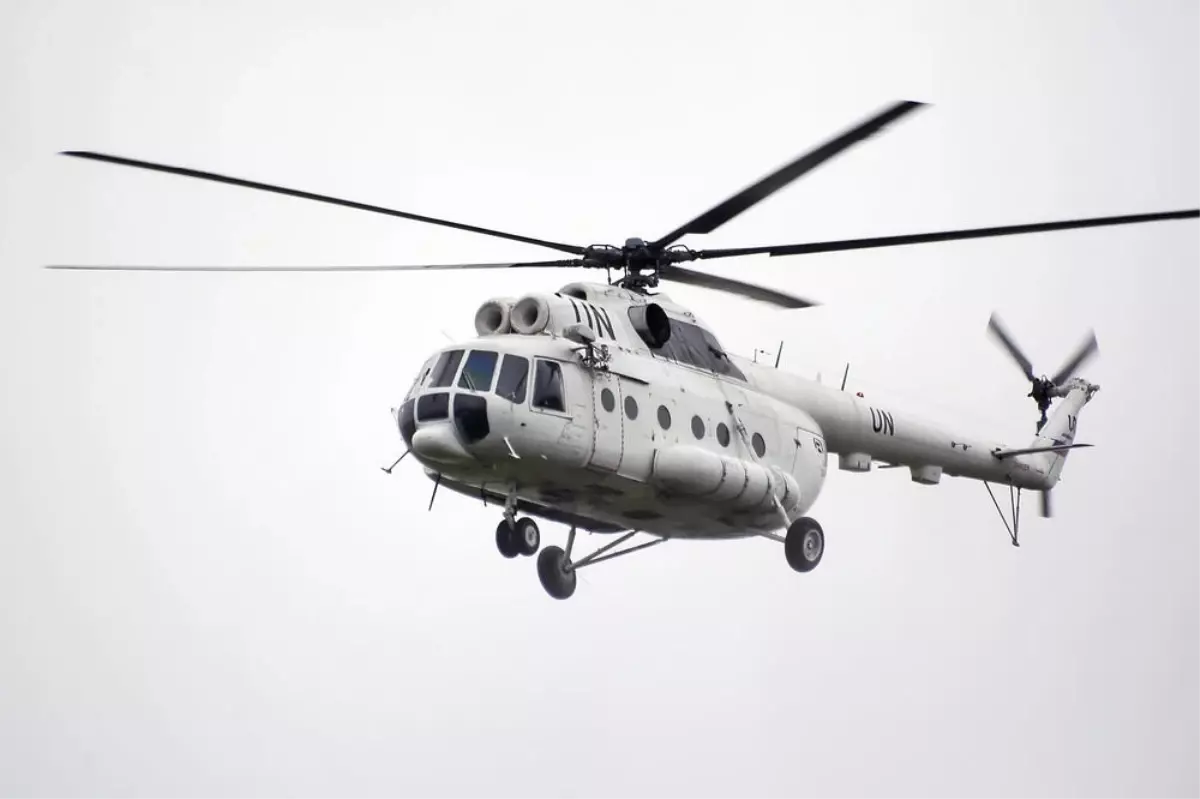 Oryol\'da Mi-8 Helikopteri Düştü