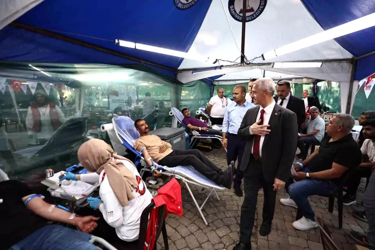 Şahinbey Belediyesi\'nden Kan Bağışı Kampanyası: 13 Bin 625 Ünite Kan Toplandı