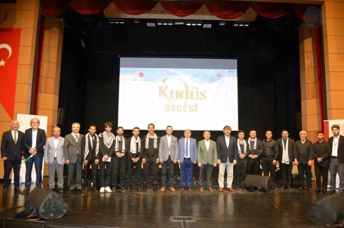 Samsun\'da Kudüs Gecesi