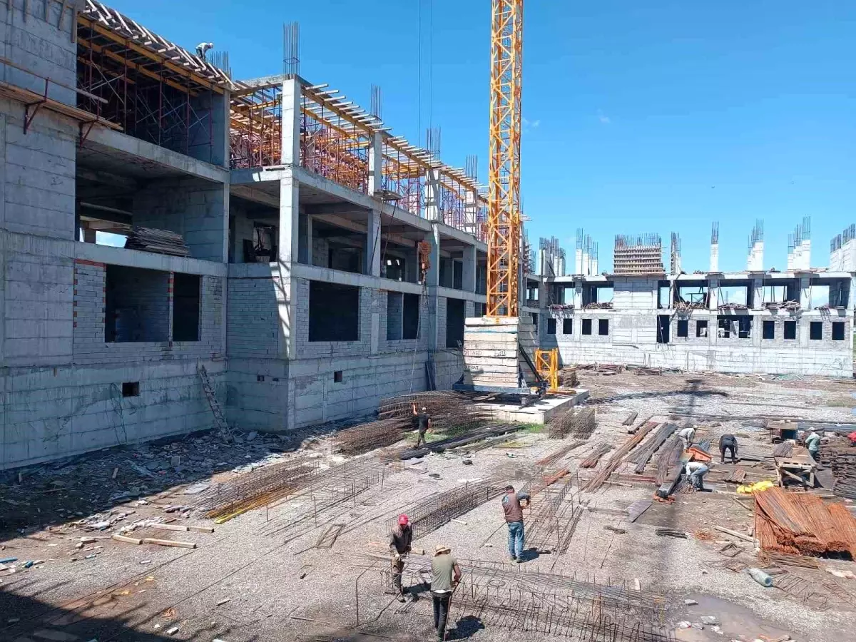 Ağrı Emniyet Müdürlüğü Yeni Binası İnşaatı Devam Ediyor