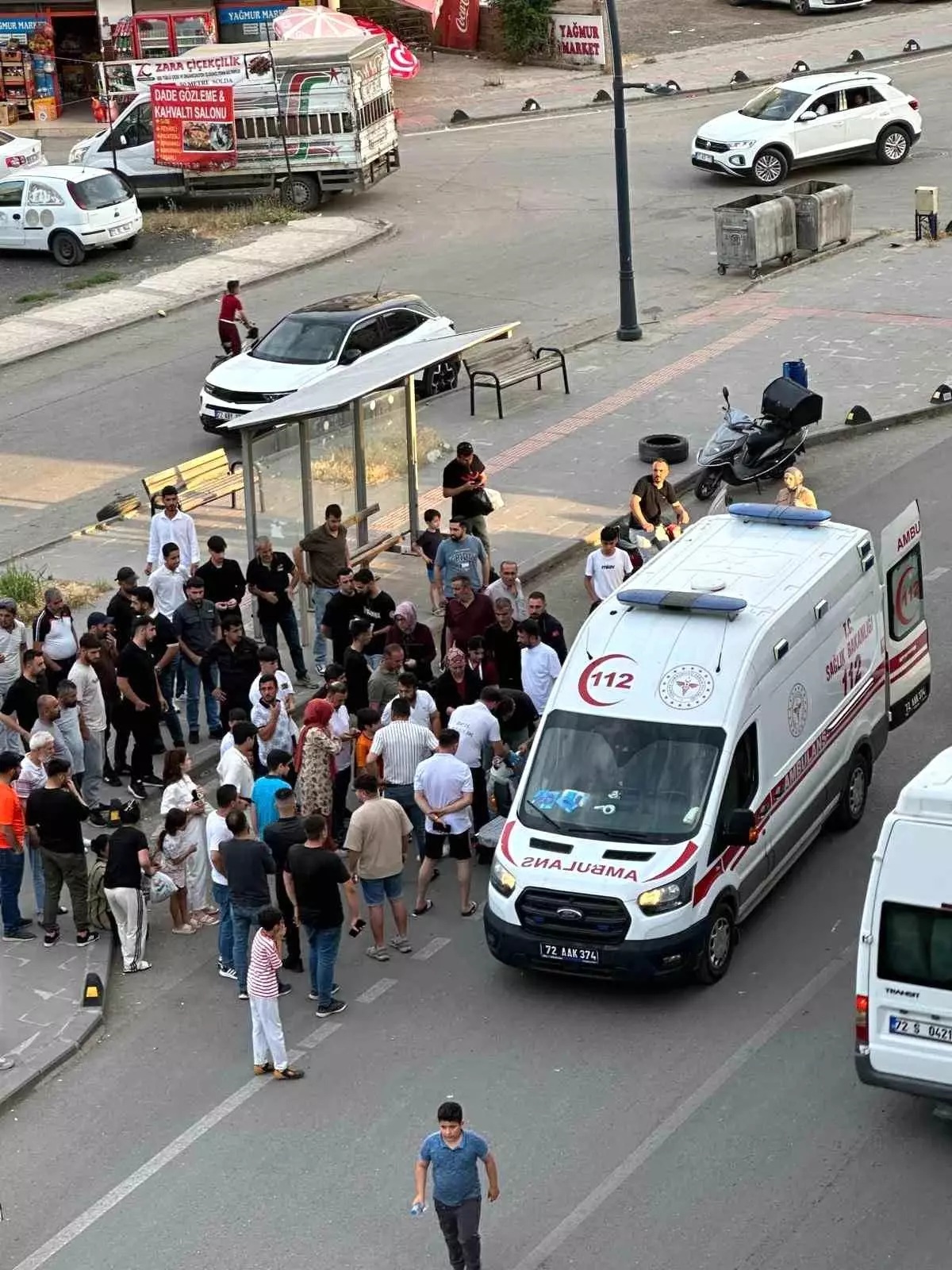 Batman\'da Kadın Automobil Çarpmasıyla Yaralandı