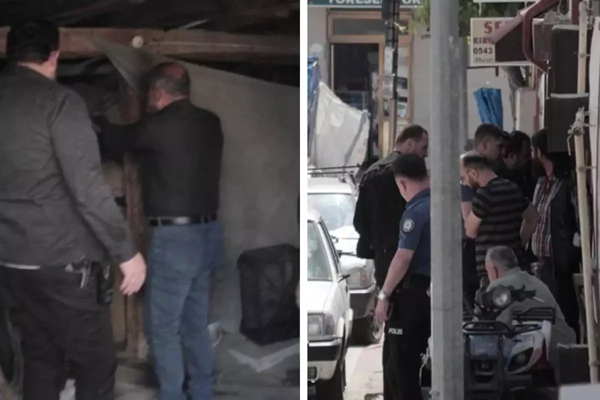 Kötü koku ihbarı için gittiler, 30 metrelik define tüneli buldular