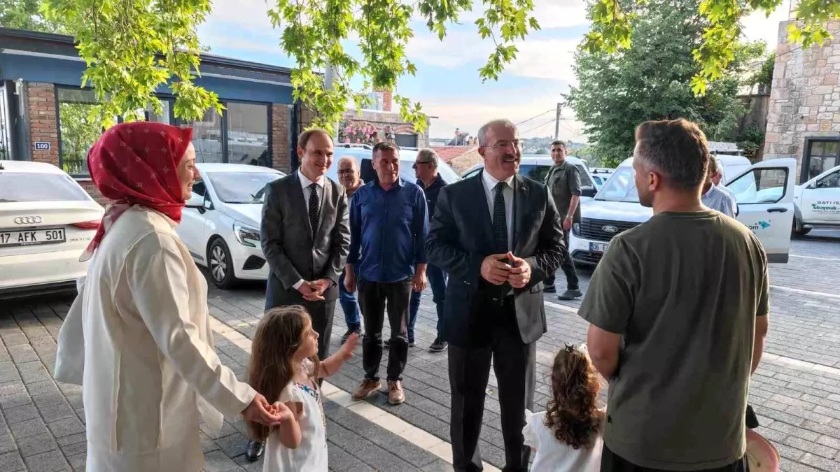 Vali Toraman Kayalar Köyü\'nü Ziyaret Etti