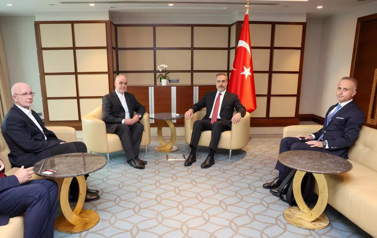 Hakan Fidan, Kavazoviç ile İstanbul\'da Görüştü