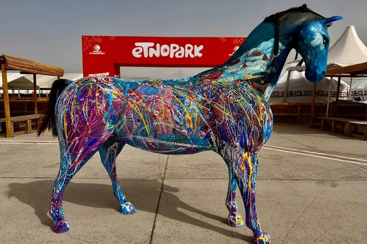 Etnospor\'da sanat ve mirasın buluşması: "Gölgeryel" ziyaretçileri büyüledi