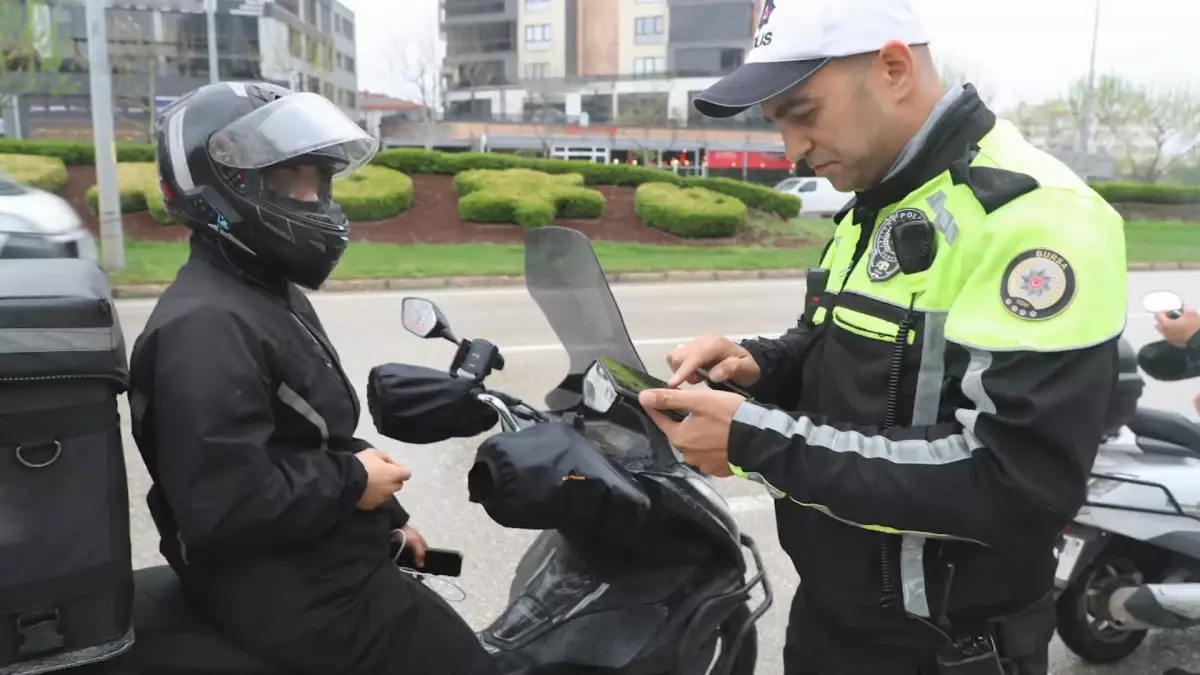 Kask Kullanımına 475 Bin İşlem