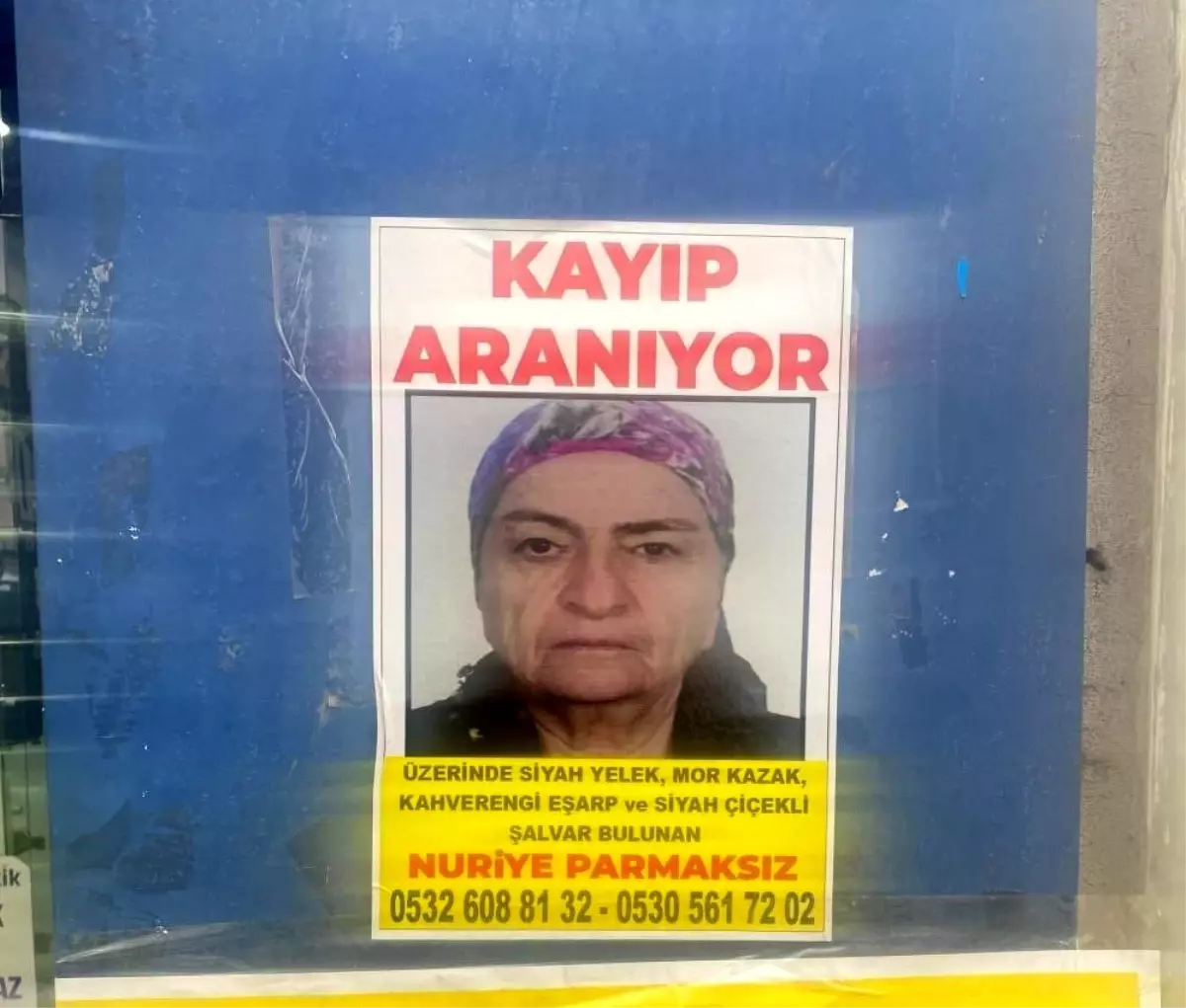 Kayıp Nuriye Parmaksız 6 Aydır Bulunamadı