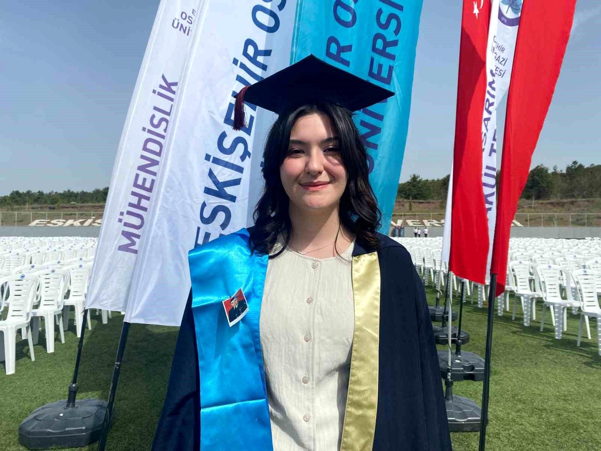 Şehit kızının gurur verici başarısı