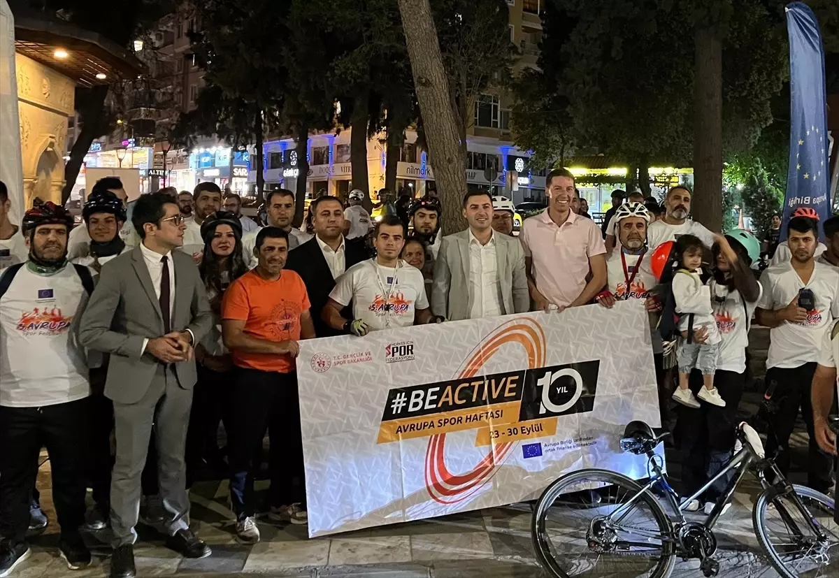 AB Maslahatgüzarı Vilcinskas, Şanlıurfa\'da Bisiklet Turu\'na Katıldı