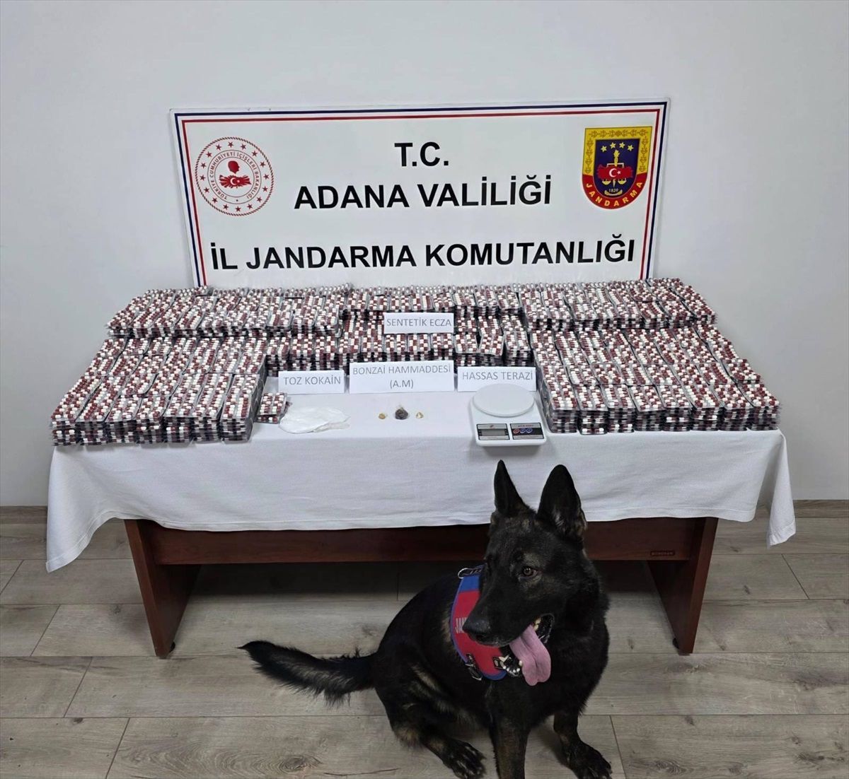 Adana\'da Uyuşturucu Operasyonu: 19 Bin Hap Ele Geçirildi