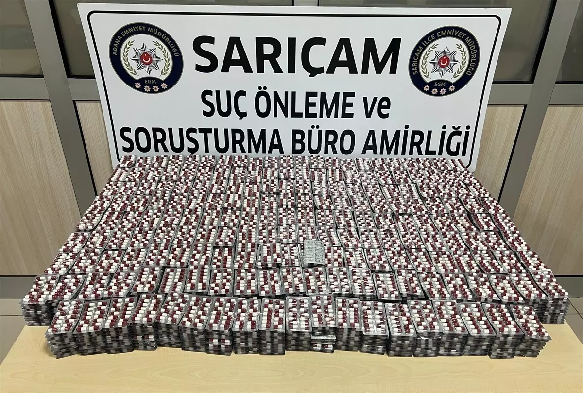 Adana\'da Uyuşturucu Operasyonu: 27 Bin Hap Ele Geçirildi