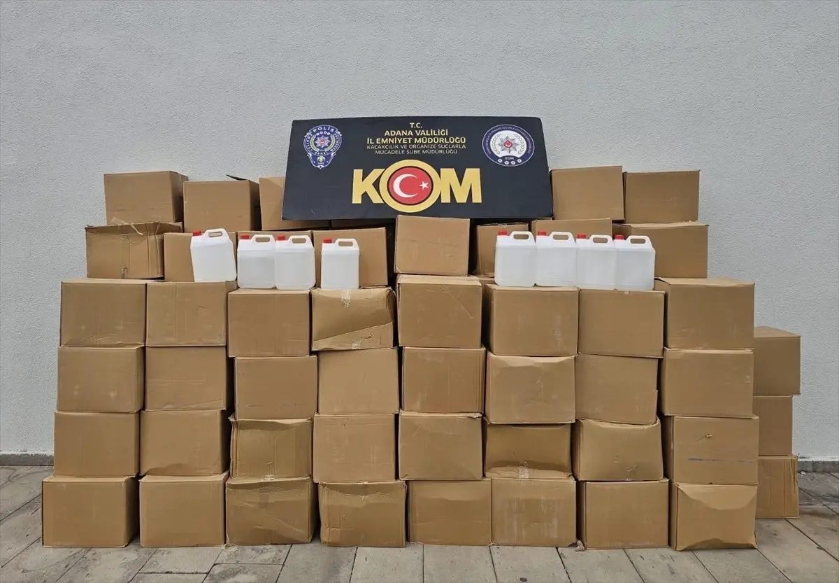 Adana\'da Kaçakçılık Operasyonu