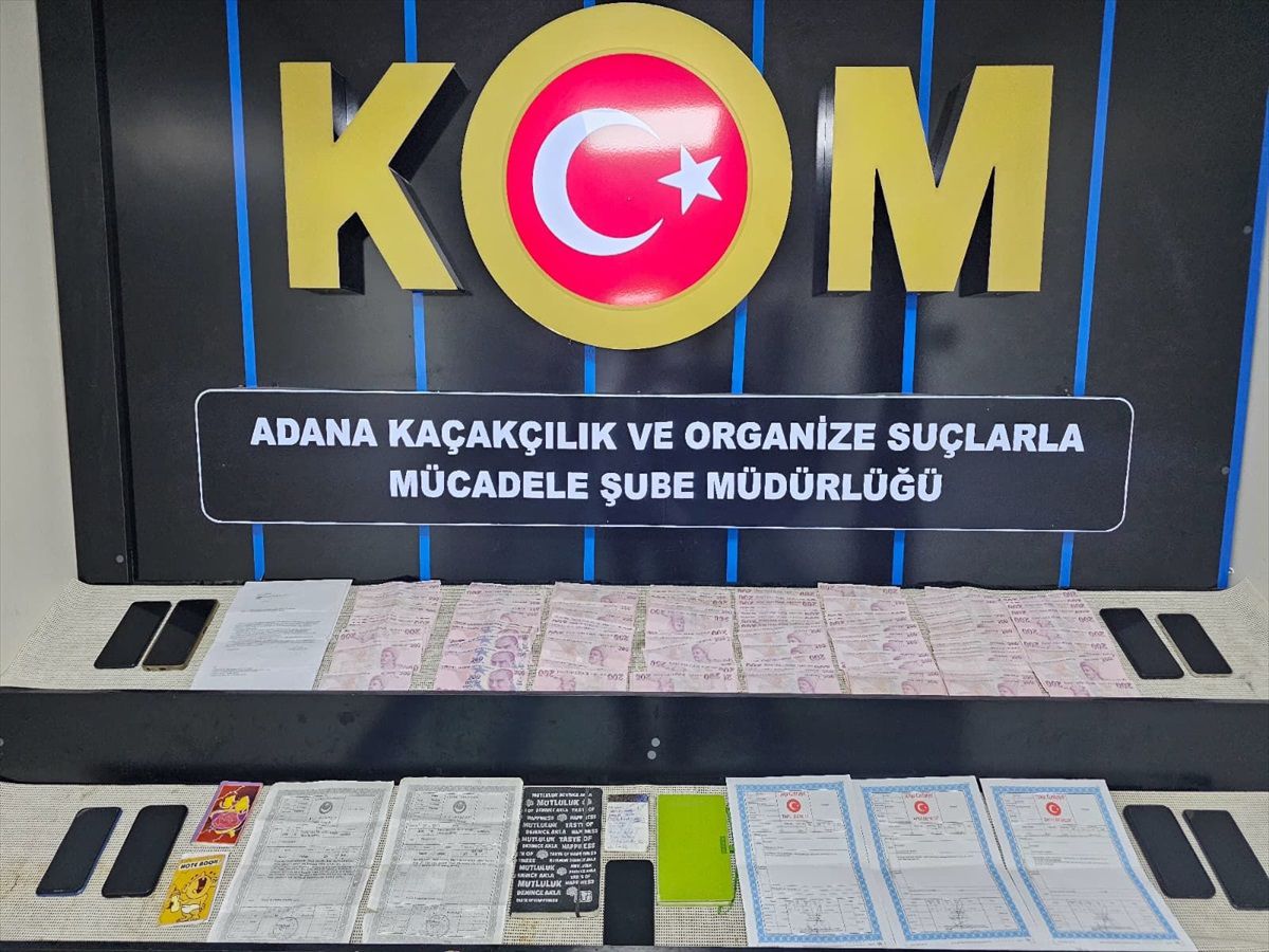 Adana\'da Tefecilik Operasyonu: 3 Tutuklama
