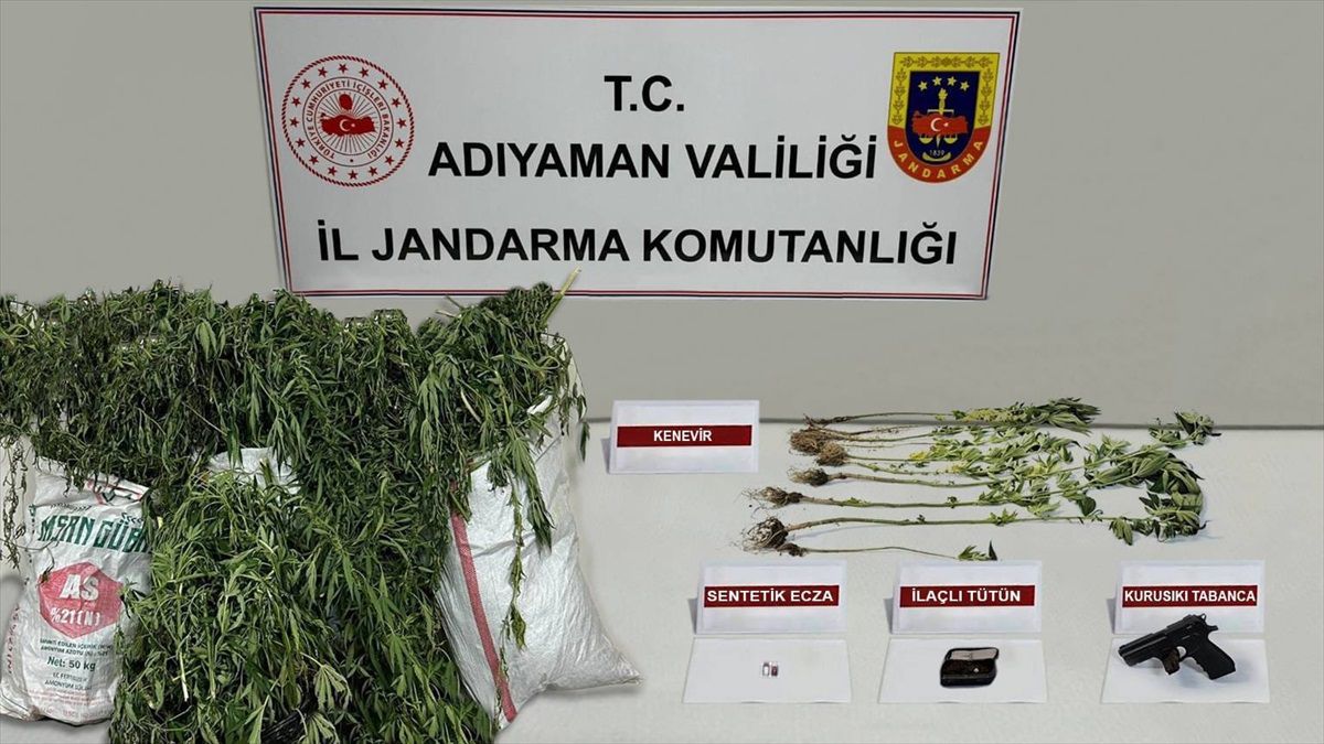 Adıyaman\'da Uyuşturucu Operasyonu: 5 Gözaltı