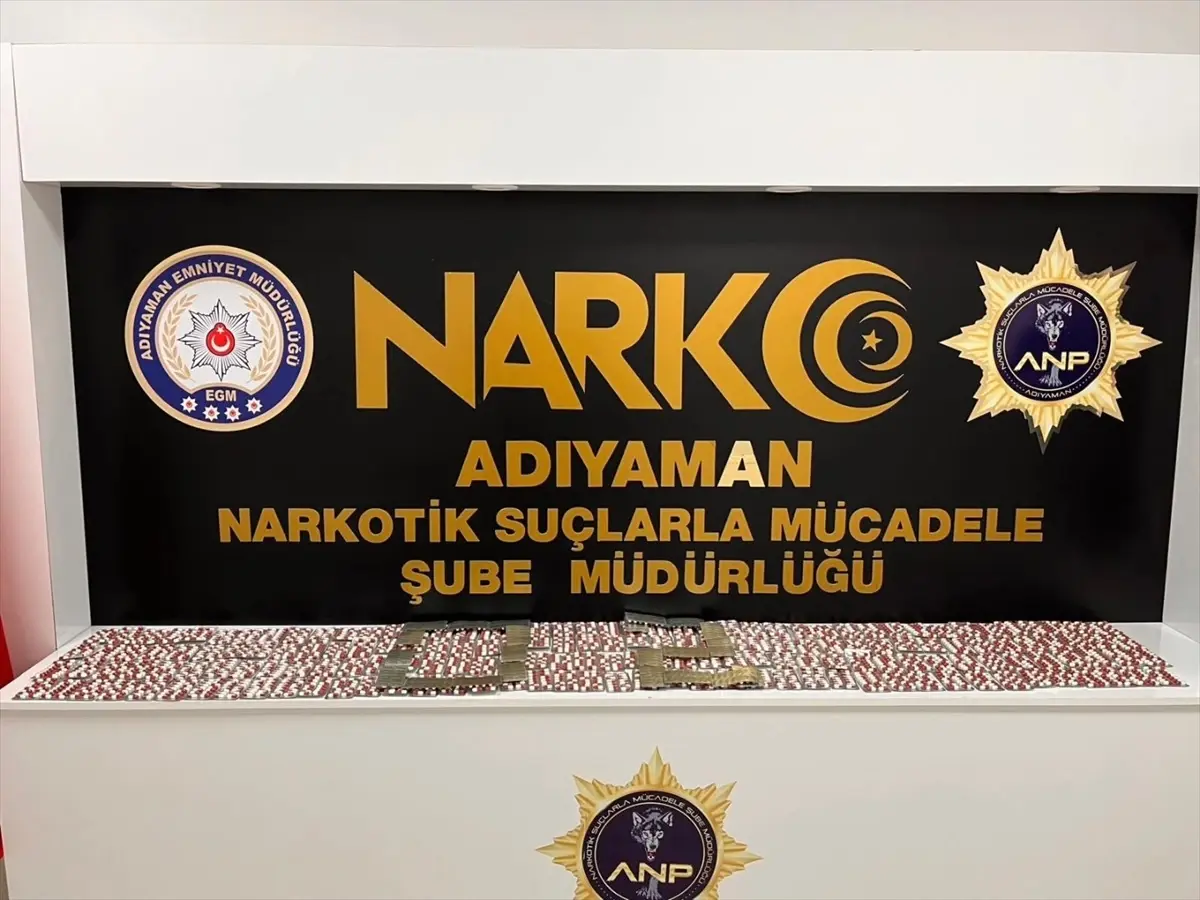 Adıyaman\'da Uyuşturucu Operasyonu