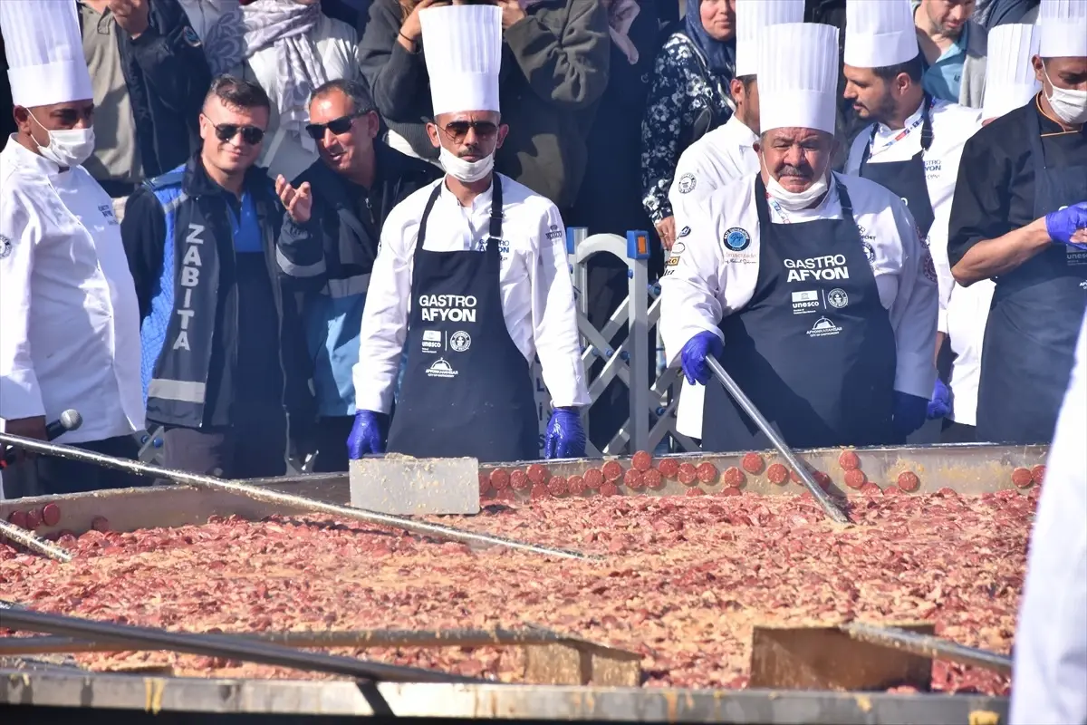 Gastro Afyon Festivali Başladı